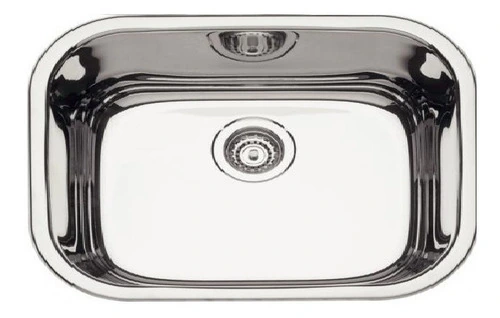 Cuba De Inox Fischer Prime Alto Brilho 46x30x20 + Vál. 4 1/2