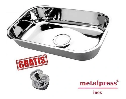 Mkt - Cuba De Metalpress N°2 56x34x17cm Com Válvula 3 1/2