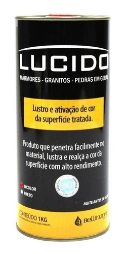 Lucido Nero Bellinzoni Ativador De Cor 1kg Marmore Granito Preto