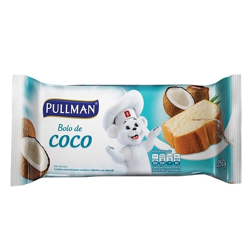 Bolo Pullman 250gr Coco