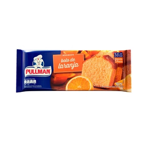 Bolo Pullman 250gr Laranja