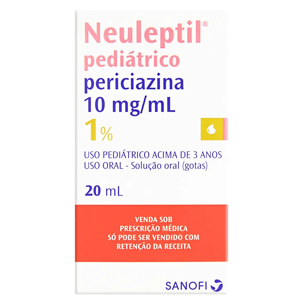 Neuleptil 10mg/ml Sanofi Caixa 20ml Gotas
