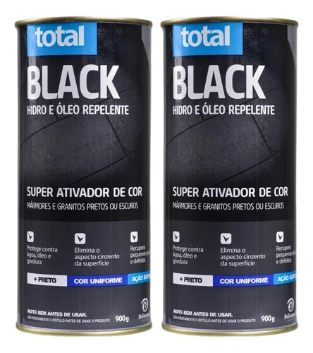 2 Total Black  Impermeabilizante De Granito Bellinzoni 1kg