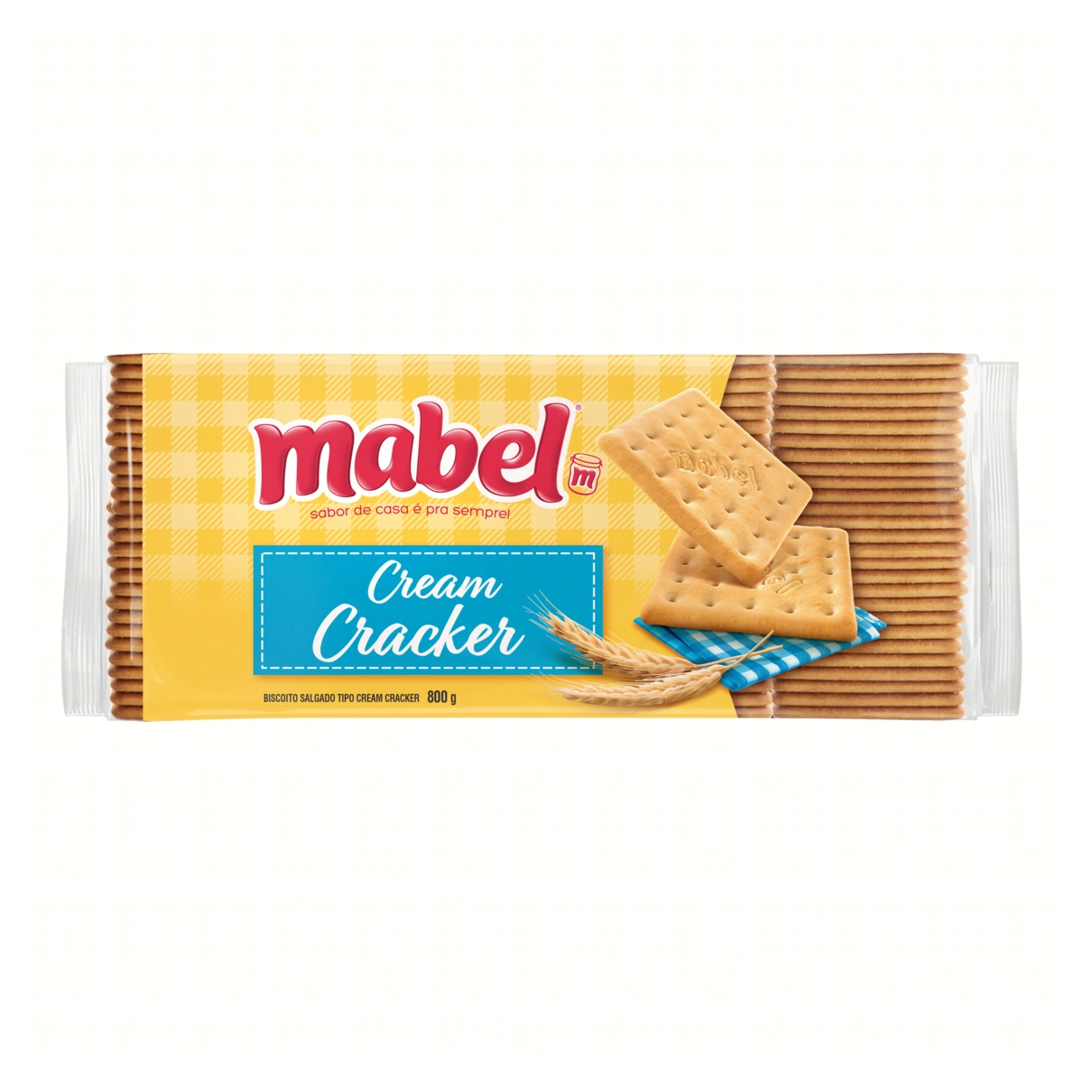 Biscoito Cream Cracker Mabel Pacote 800g