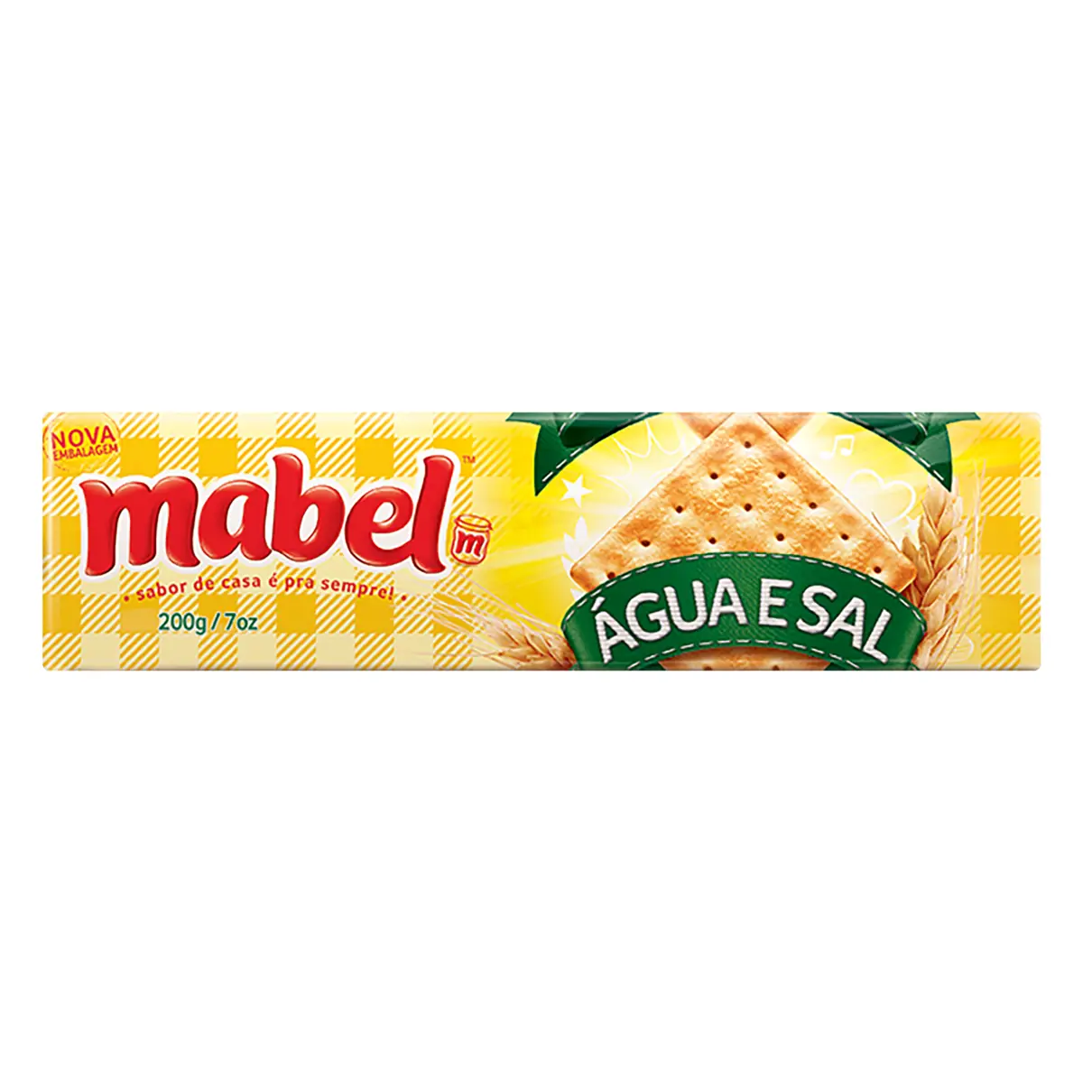 Bisc Mabel 200g Agua/sal
