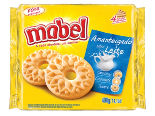 Biscoito Mabel Amanteigado Leite