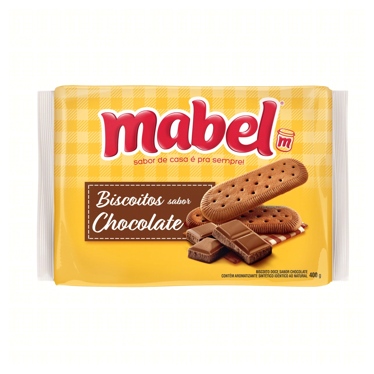 Biscoito Chocolate Mabel Pacote 400g