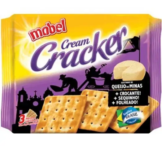Biscoito Mabel Cream Cracker Qj Minas