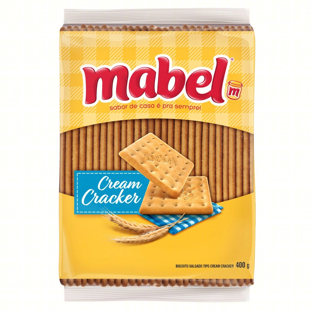 Biscoito Mabel Cream Cracker Carne Sol