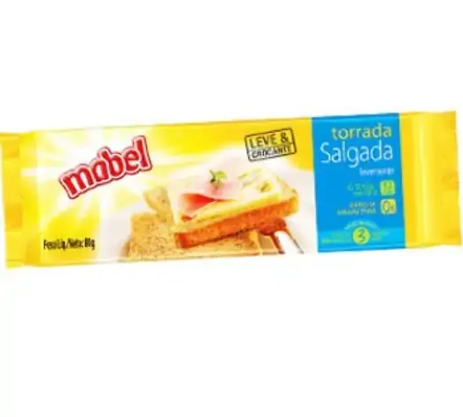 Torrada Mabel 80gr Salgada