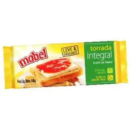Torrada Mabel 80gr Integral