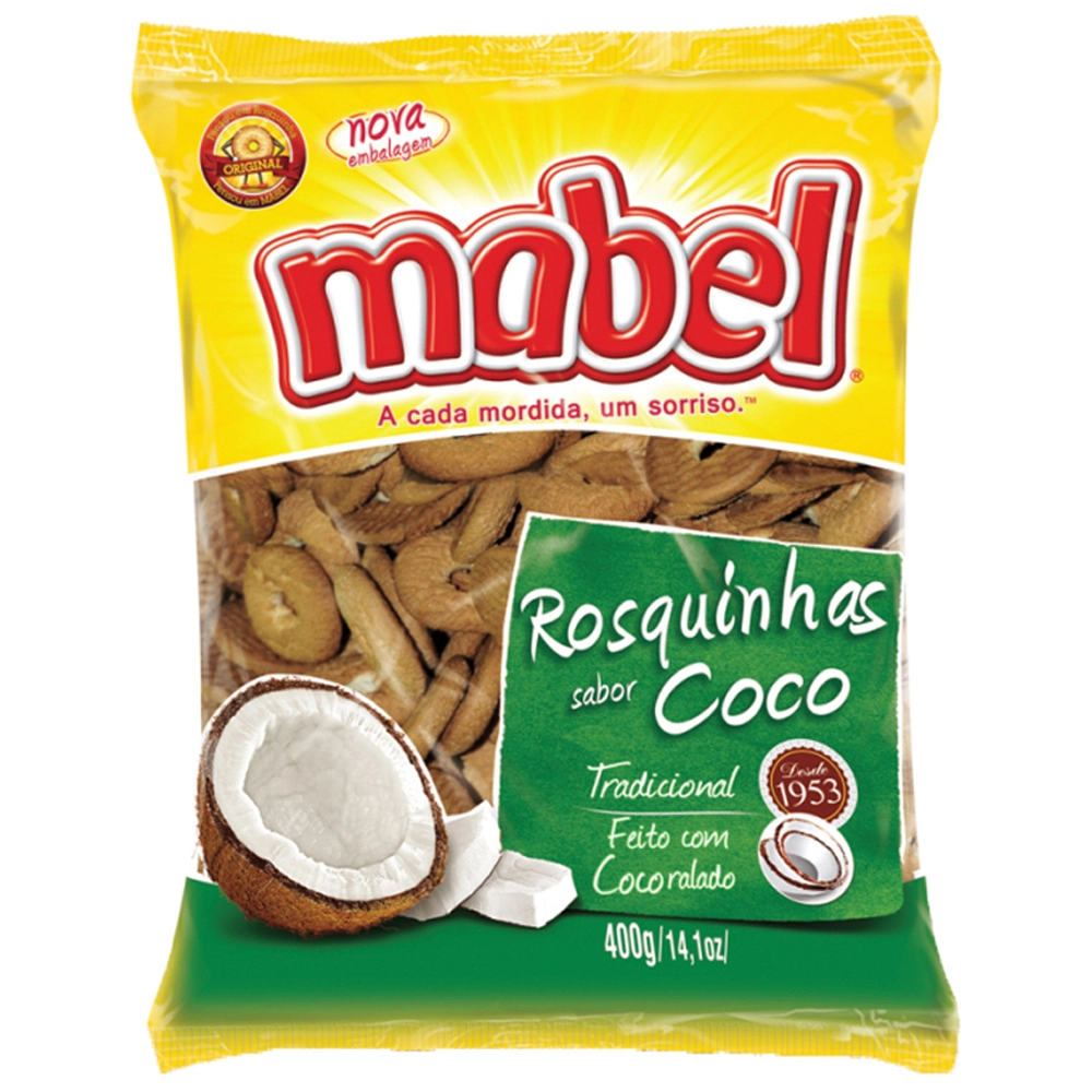Biscoito Rosquinha Mabel Coco