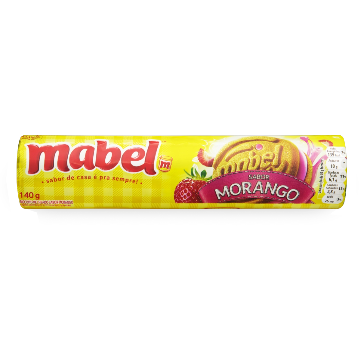 Biscoito Recheado Morango