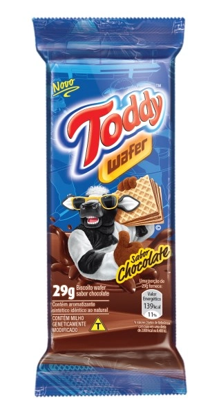 Bisc Toddy Mini Waffer 29g Choc