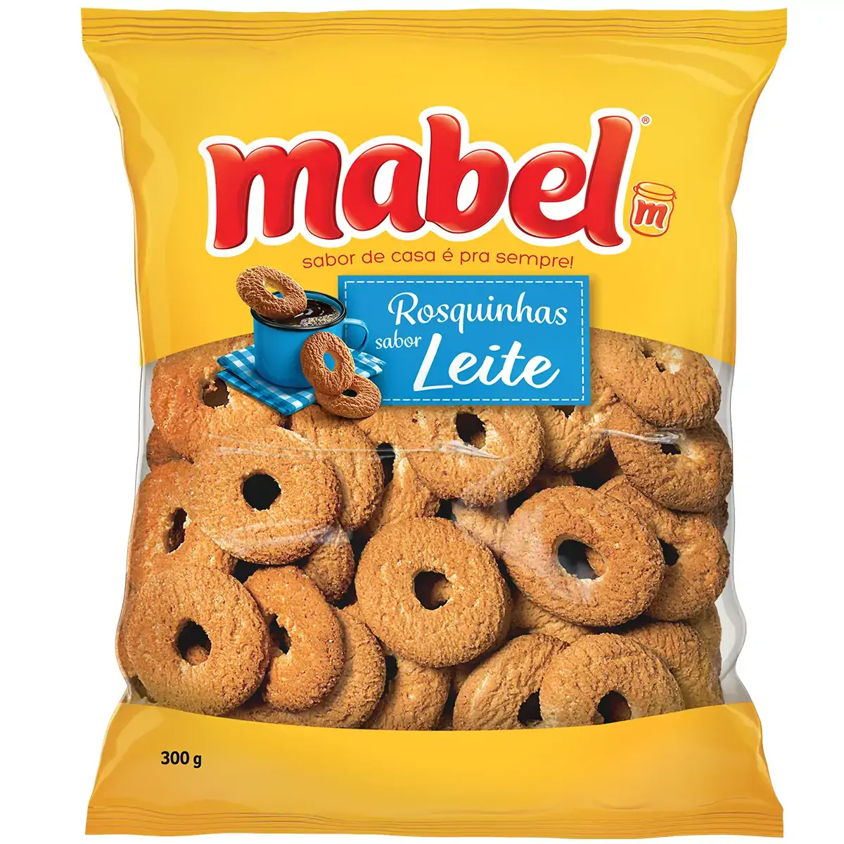 Biscoito Rosquinha MABEL Leite 300g