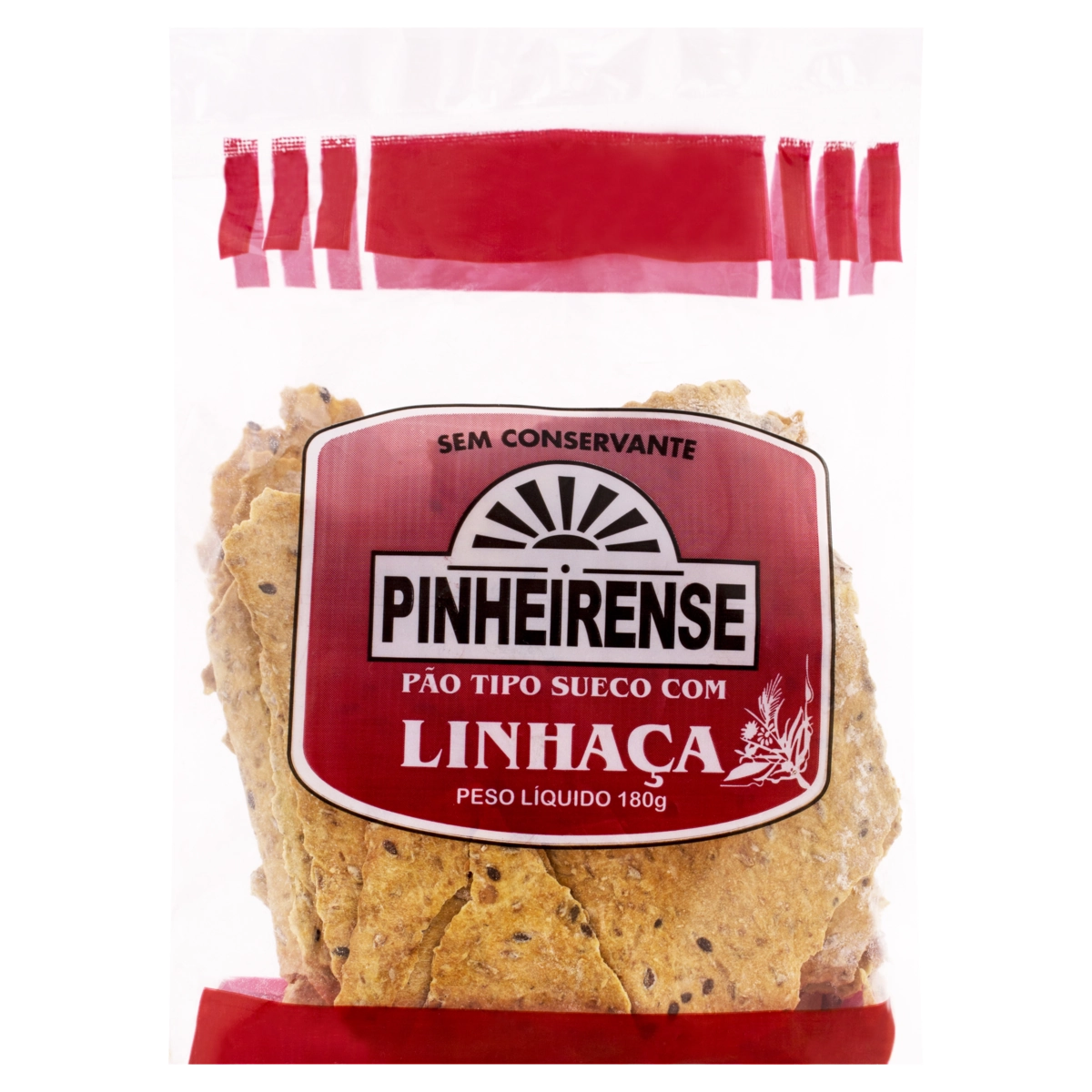 Pão Sueco Linhaça Pinheirense Pacote 180g