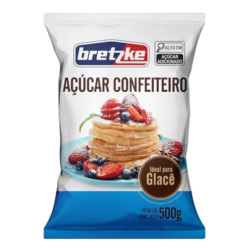 Açúcar Confeiteiro Bretzke Pacote 500g