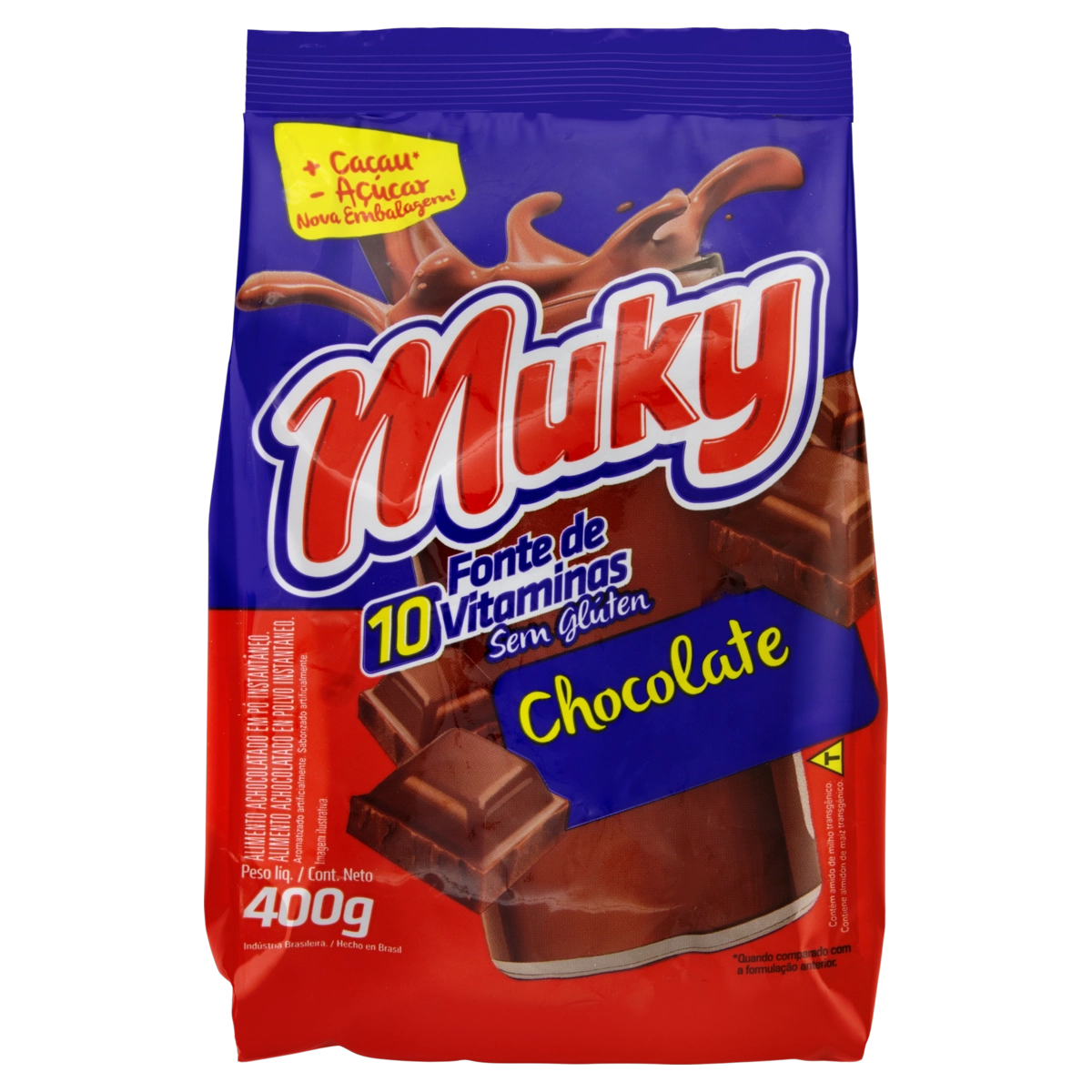 Achocolatado Pó Muky Pacote 400g