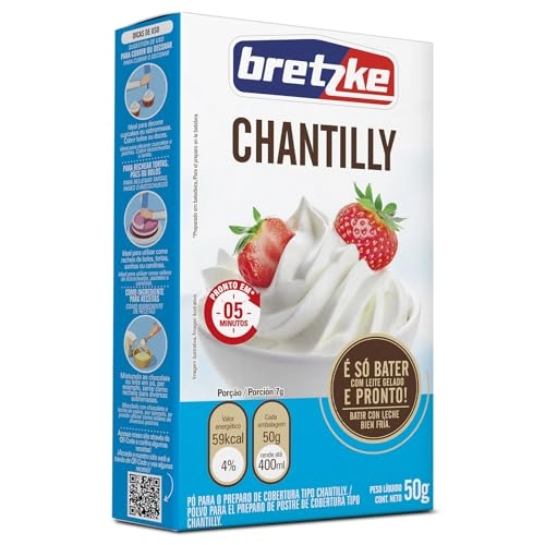 Chantilly Pó Bretzke Caixa 50g