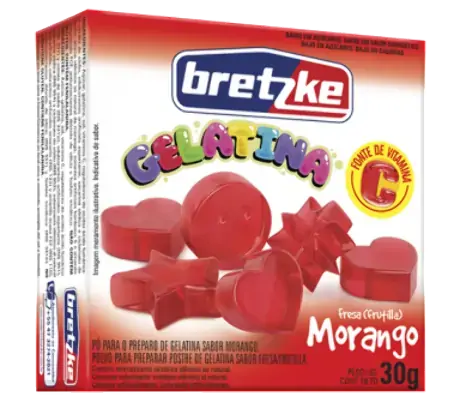 Gelatina Morango Bretzke