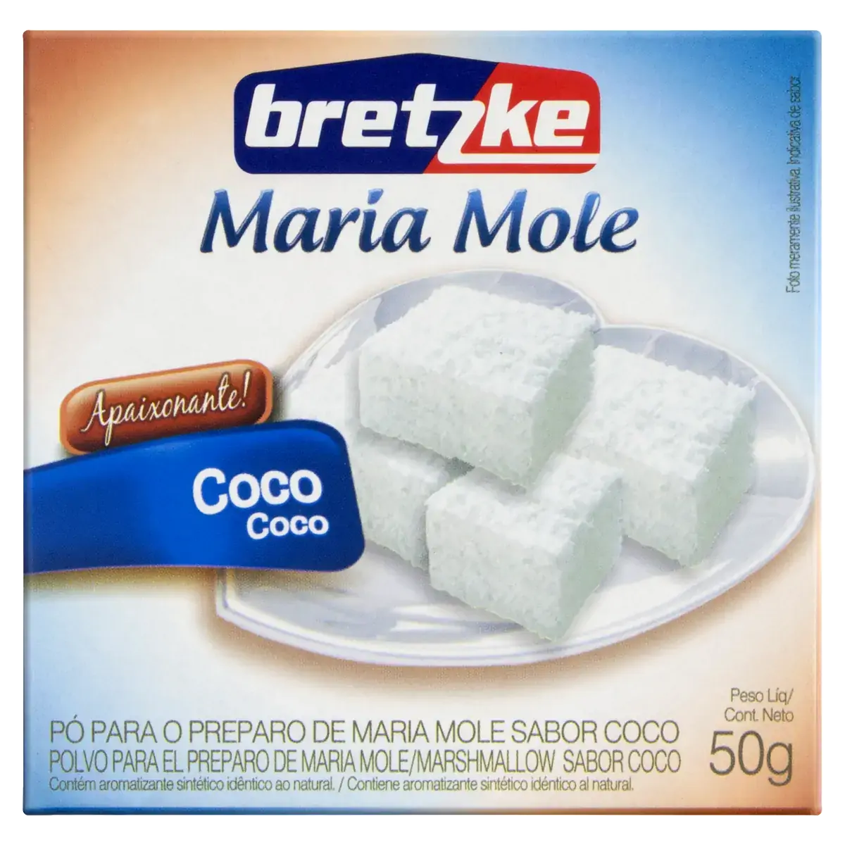 Pó Para Maria Mole Coco Bretzke Caixa 50g