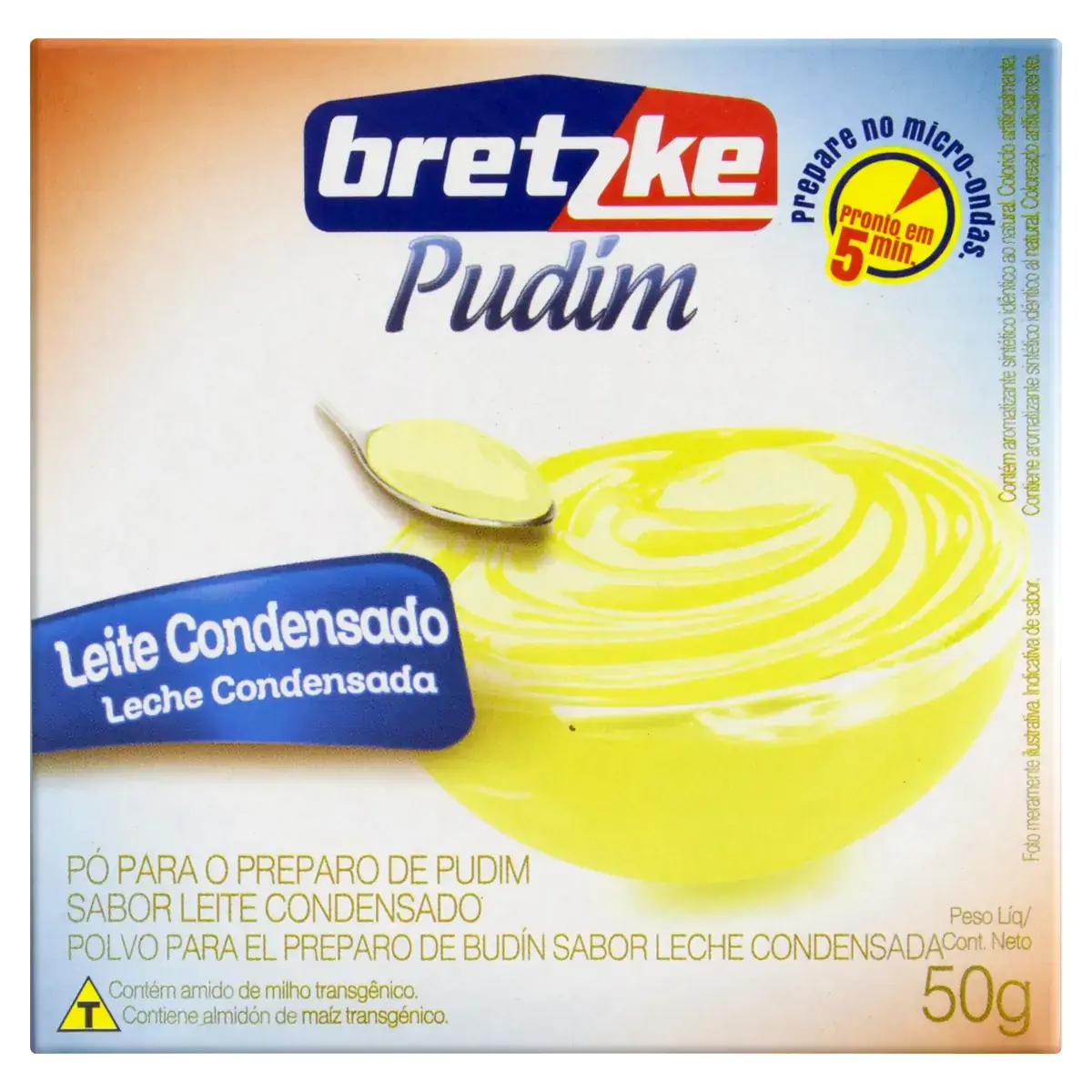Pó Para Pudim Leite Condensado Bretzke Caixa 50g