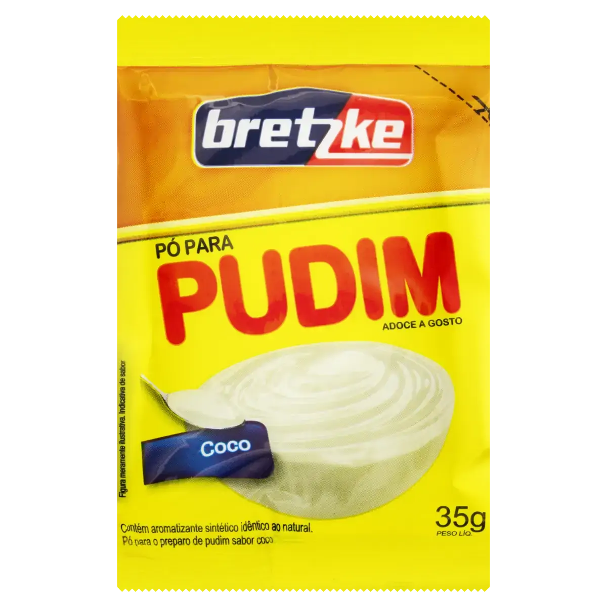 Pó Para Pudim Coco Bretzke Pacote 35g