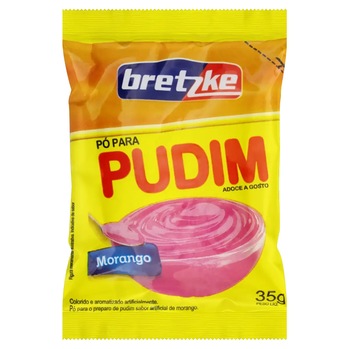 Pó Para Pudim Sortido Bretzke Pacote 175g 5 Unidades