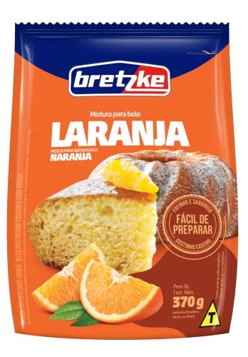 Mistura Bolo Bretzke 370g Laranja