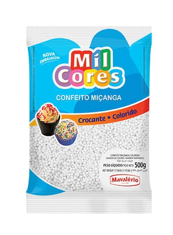 Micanga Mil Cores 500g Branca