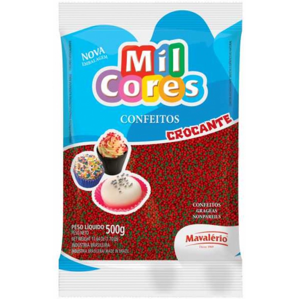 Conf Micanga Ver/vde N 0 Mil Cores 500g