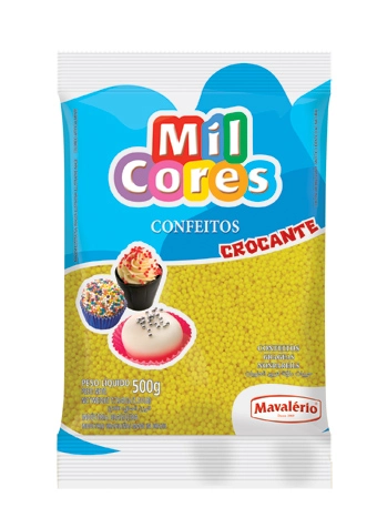 Pad.confeito Mavalerio Micanga Amar 500g