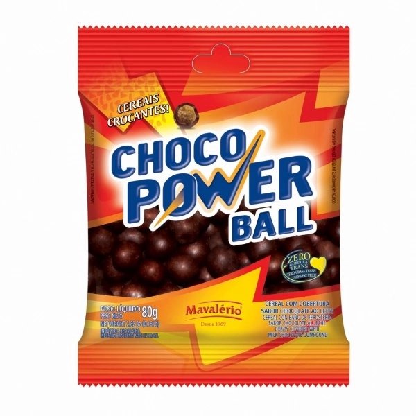 Cereal Drag Mavalerio Choco Power Ball 80g