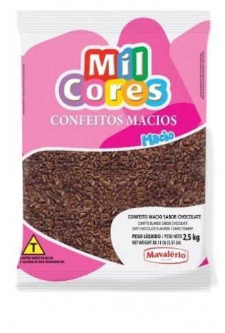 Granu Flocos Macio Choco 2,5kg Mavalerio