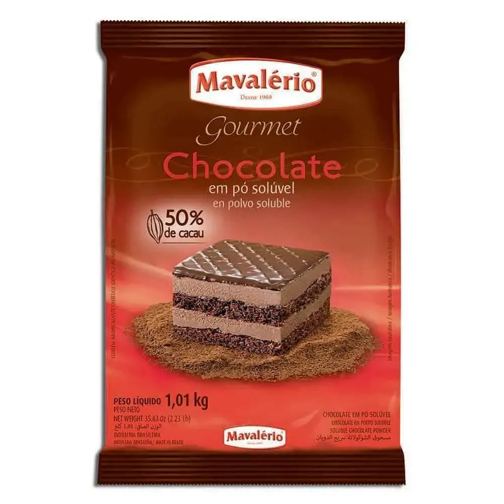 Chocolate Po Mavalerio 1kg 50 Cacau