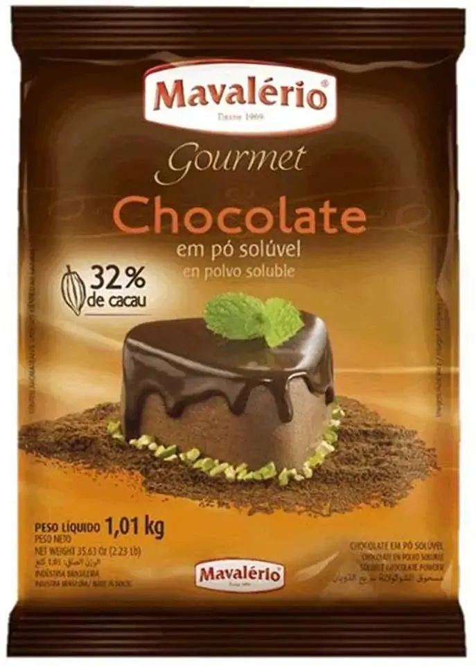 Choc Mavalerio Em Po 33 Cacau 1,01kg