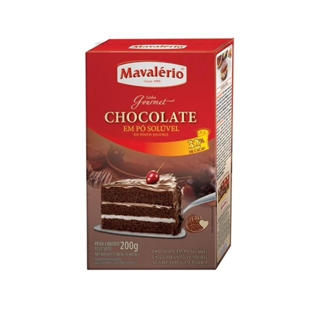 Chocolate Em Po Mavaleiro