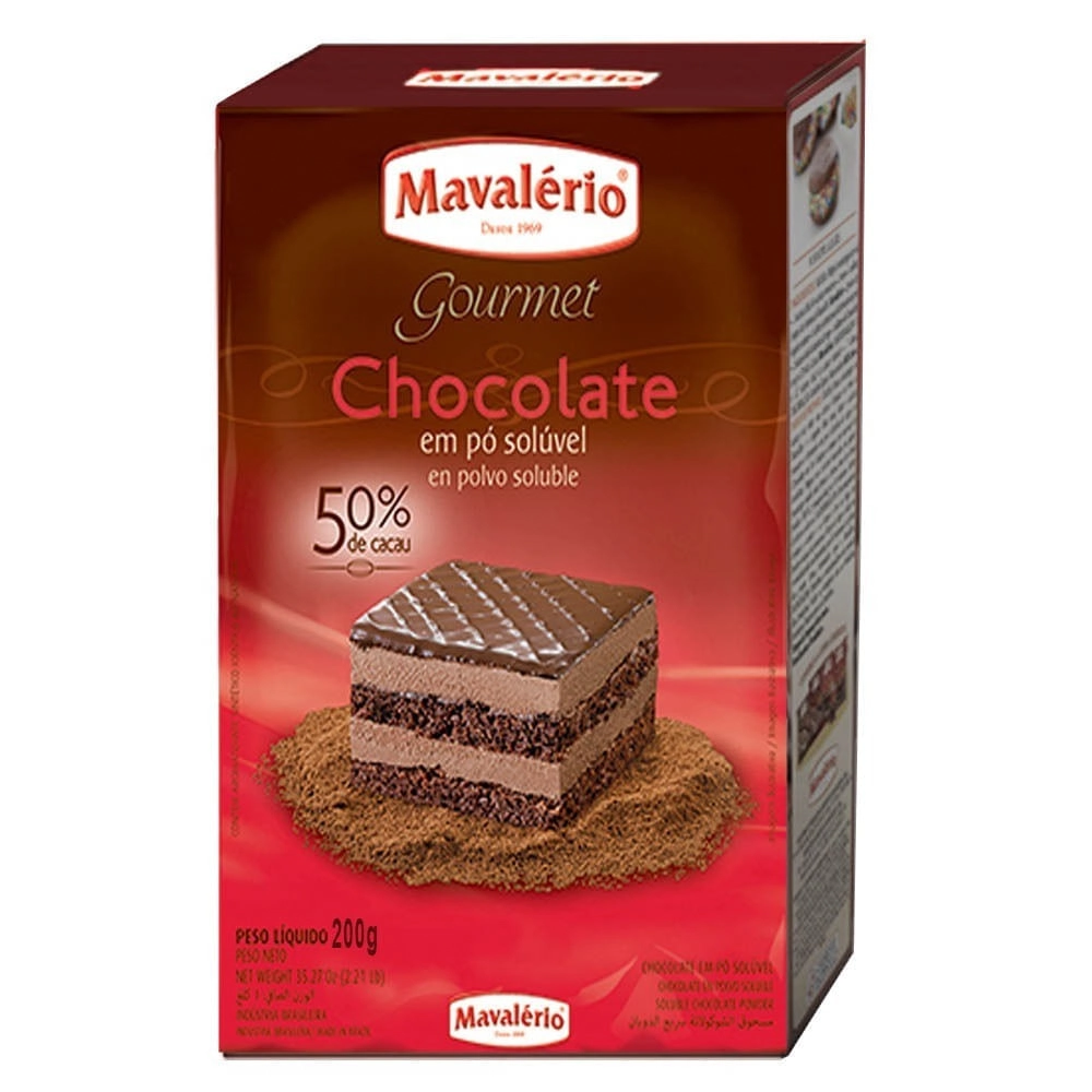 Choc Po Mavalerio 50 Cacau 200g