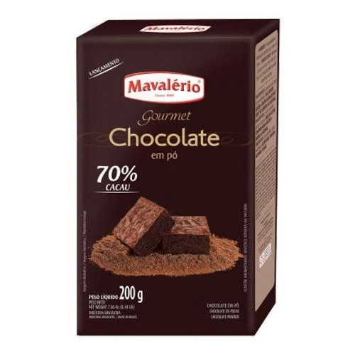 Choco Po Soluvel 70 200g Mavalerio
