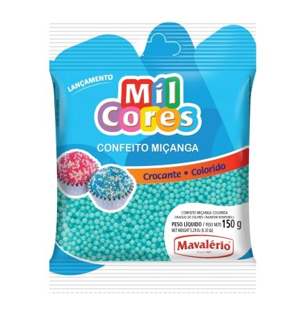 Micanga N0 Azul Baby 150g Mavalerio