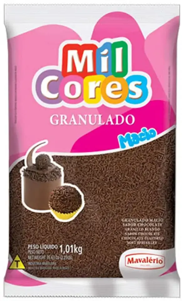 Granulado Mil Cores 1kg Macio