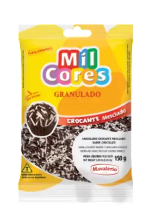 Granu Choco Croc Mescl 150g Mavalerio