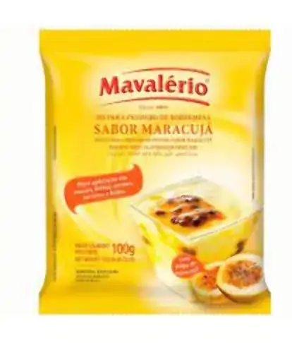 Po Para Sobremesa Sabor Maracuja 100g Mavalerio