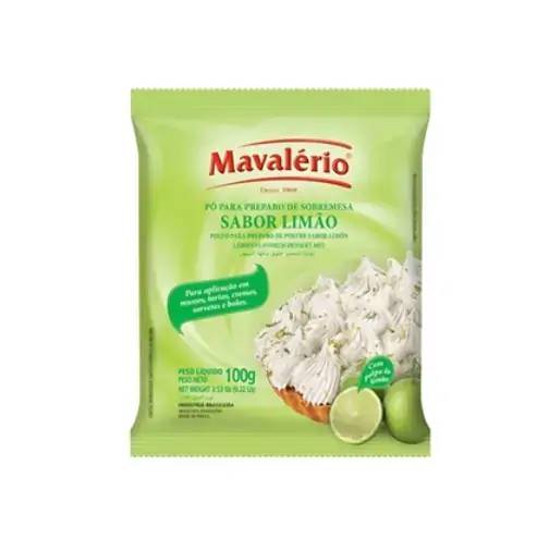 Pó Para Sobremesa Mavalério Limão