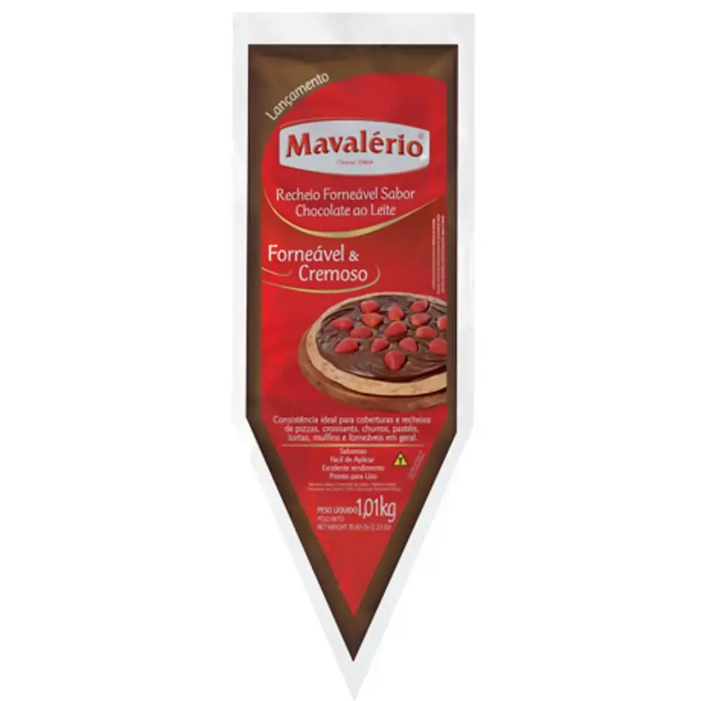 Recheio Forn Harald 1,050kg Choc Ao Leite