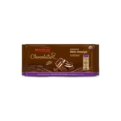 Chocolate Mavalério Meio Amargo 1,