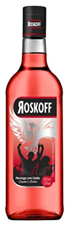 Vodka Roskoff 965ml Morango Com Limao
