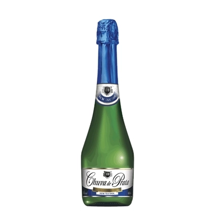 Filtrado Doce Brasileiro Branco Zero álcool Chuva De Prata Garrafa 660ml