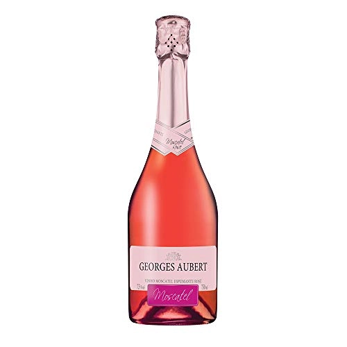 Espumante Brasileiro Rosé Georges Aubert Moscatel Serra Gaúcha Garrafa 750ml