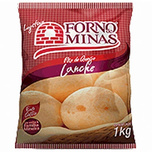 Pão de Queijo Lanche FORNO DE MINAS 1kg